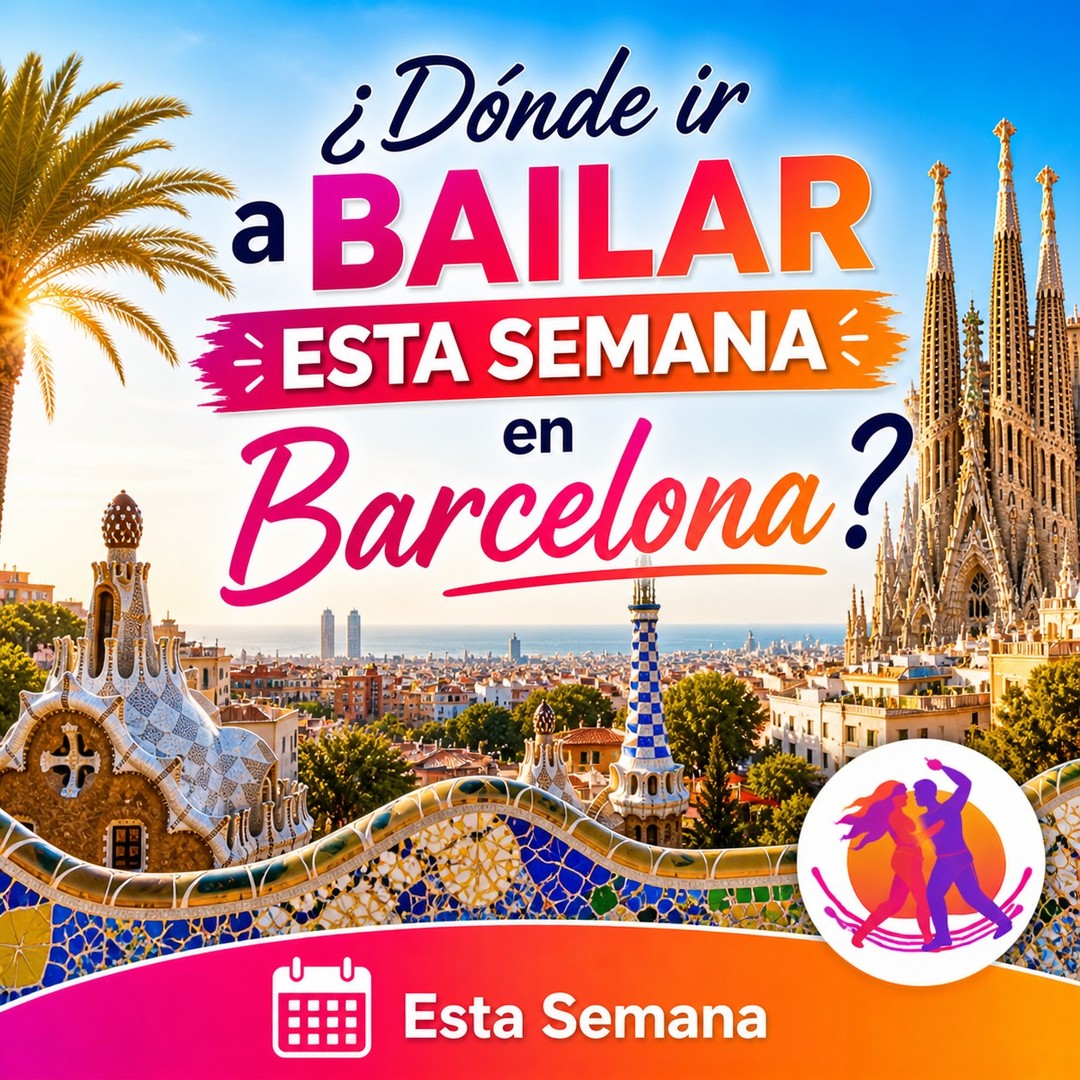 Flier de Salsa App Barcelona - agenda semanal 15 al 22 junio