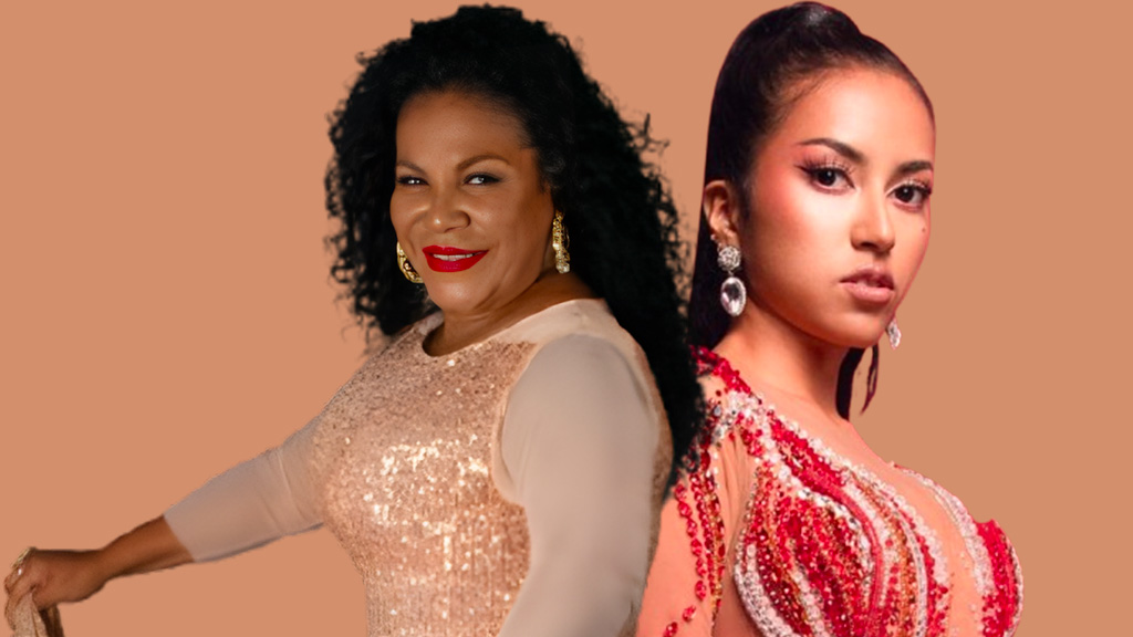 Flyer de Eva Ayllon y Lita Pezo - Milano Latin Festival
